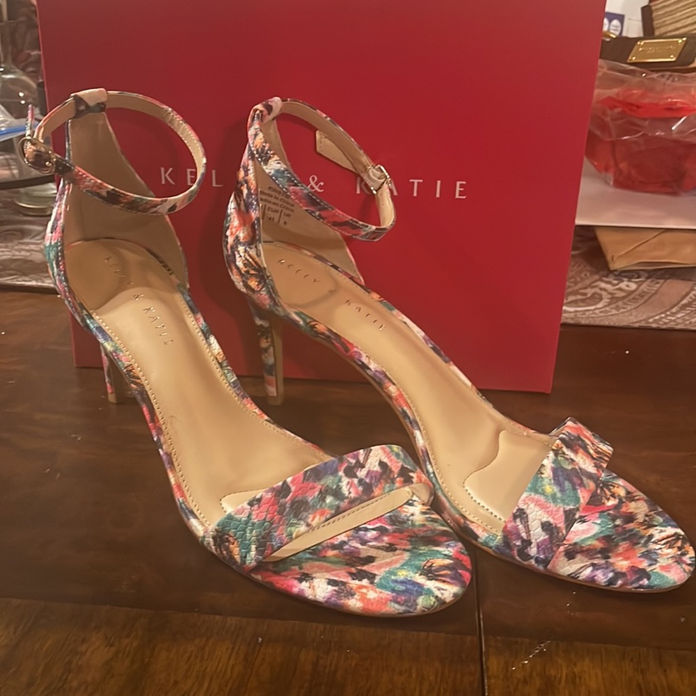 Kelly & Katie Multi-color heels